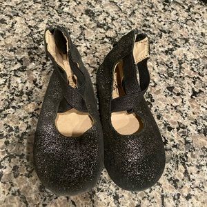 Black Sparkly Ballet Flats